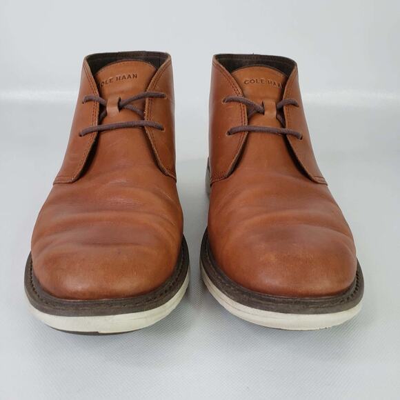 Cole Haan Grand 360 Go To Chukka Boots Men\'s Size 8.5 M Leather Brown main image 8